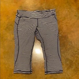 New Balance Striped Leggings